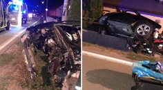 Z auta ostal vrak, chodec v Staškove nemal šancu prežiť. Za volantom sedel 18-ročný chlapec