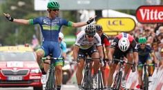 Sagan finišoval druhý v 10. etape, získal späť zelený dres