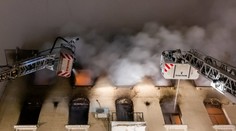 V centre Moskvy horela historická budova, počet obetí stúpol na päť