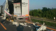 Doprava na D1 smerom do Bratislavy je už plynulá, vodiči tu stáli niekoľko hodín