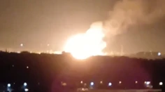 VIDEO: Ukrajinci vyslali na Moskvu stovky dronov. Masívne útočili aj raketami