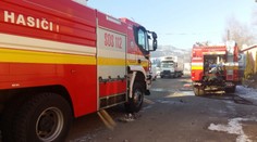 V Ružomberku horela opustená budova, vnútri našli človeka