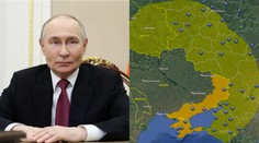 MAPA: Západ rozviazal Ukrajine ruky, k dispozícii má veľa lákavých cieľov. Putin hromží a hovorí o vojne s Európou