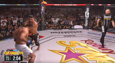 Végh na Oktagone nečakane prehral, Američan mu pred KO uštedril zakázaný úder