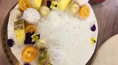Polonahá kokosová torta