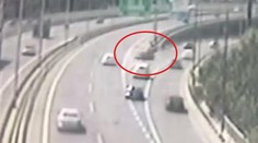 Šialený manéver vodiča na Prístavnom moste. Ten musel mať ale naponáhlo