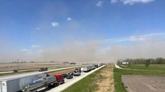 VIDEO: Prachová búrka sa prehnala frekventovanou diaľnicou v USA, hlásia najmenej šesť obetí