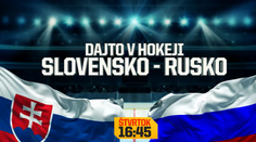 Dajto odvysiela prípravný hokejový zápas Slovensko - Rusko