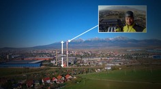 Video plné adrenalínu: Redaktor TV Markíza vyliezol na 120-metrový komín