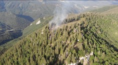 Hasiči pokračujú v likvidovaní požiaru v Národnom parku Veľká Fatra už tretí deň