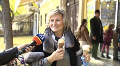 V Bratislave sa dnes lízala zmrzlina. Padali polstoročné rekordy