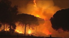 Andalúzia v plameňoch: Evakuovali viac ako tisíc ľudí, v ohrození je aj národný park