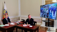 Putin cez videolink spustil električkovú dopravu v okupovanom Mariupole