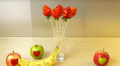 Ľúbostný list na banáne alebo jahodová kytica na Valentína?