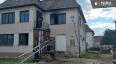 Tragédia na východe: Pri požiari rodinného domu zomrela žena