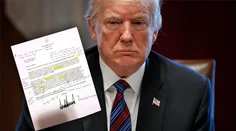 Učiteľka dostala list od Trumpa. Opravila v ňom kopec chýb a poslala mu ho späť