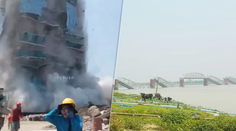 FOTO+VIDEO: Po ničivom zemetrasení v Ázii hlásia už takmer 150 obetí. V postihnutej oblasti hrozia dotrasy