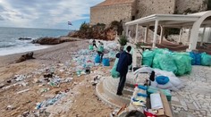 FOTO a VIDEO: Tony odpadu v Chorvátsku. Obľúbené pláže vyzerajú katastroficky