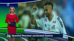 Spasiteľ Neymar zachránil Santos