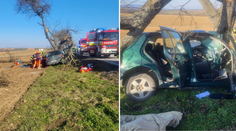 Tragická dopravná nehoda pri Topoľčanoch: Mladému vodičovi (†29) sa stal osudným náraz do stromu