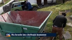 Na hrade im chýbajú kamene