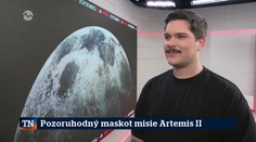 Pozoruhodný maskot misie Artemis II