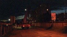 Nočná dráma v Malackách. Muž chcel skočiť zo žeriava