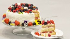 RECEPT NA DNES: Vanilková torta s ovocím