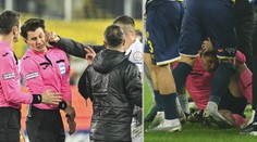 VIDEO: Brutálny útok na tureckého rozhodcu. Šéf klubu ho zložil päsťou, ostatní doňho kopali