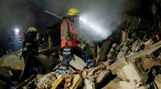 Rusi v noci zaútočili na Dnipro