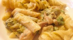 Kuracie prsia s hráškom a brokolicou