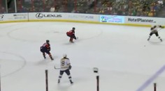 Jeden zápas. Presne toľko stačilo Meszárošovi v drese Bruins, aby skóroval