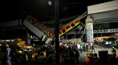 Zábery z miesta tragédie: V Mexiku sa zrútila časť mosta pre metro, medzi obeťami sú aj deti