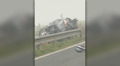 FOTO: To, čo zostalo, sa už ani nepodobá na auto. Vodič pri Skalici na mieste zomrel