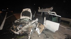 Jeden mŕtvy a traja zranení v Senci. Vodič dodávky nečakane prešiel do protismeru