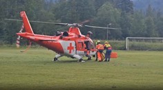 VIDEO: Vo Vysokých Tatrách zabila kamenná lavína dve turistky. Ďalších štyroch zranených prevážal vrtuľník