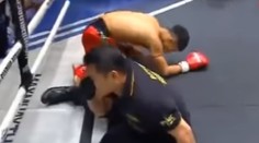 Obrovská rarita z ringu: Thaiboxer naraz knokautoval súpera aj rozhodcu
