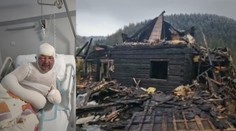 VIDEO: Pri požiari v Zázrivej zhorela do tla chata. Majiteľ, ktorý účinkoval vo Farme, skončil v nemocnici