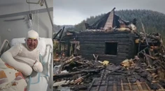 VIDEO: Pri požiari v Zázrivej zhorela do tla chata. Majiteľ, ktorý účinkoval vo Farme, skončil v nemocnici