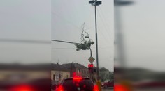 Juhom stredného Slovenska sa prehnala búrka. Stromy popadali aj na elektrické vedenie