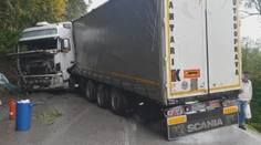 Posádku Felície takmer zlikvidoval kamión. V aute boli aj dve deti a tehotná žena