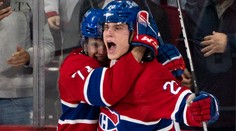 VIDEO: Slafkovského šikovné ruky v akcii. Pozrite si jeho prvý gól v NHL