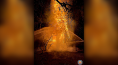 FOTO: Požiar chaty na západnom Slovensku. Spôsobil škodu 80-tisíc eur