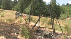 Poľovníkom z Brusna niekto podpálil posedy aj senníky. Je iba šťastím, že nezačal horieť aj les