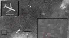 Družicové snímky s MiG-om a boeingom sú falošné