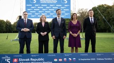 Piati ministri zahraničných vecí sa stretli v Tomášove. Diskutovali  o Ukrajine aj migrácii