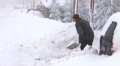 Zábery zo zasneženej Oravy