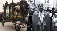 VIDEO: Pohreb rómskeho kráľa v Košiciach. Vystavili ho v zlatej truhle, lúčil sa dav ľudí