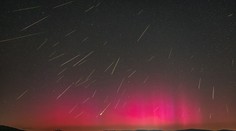 OBRAZOM: Na nočnej oblohe môžeme naraz pozorovať dva javy. Vznikli unikátne zábery