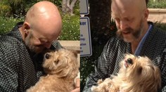 Herec z Harryho Pottera prvýkrát od autonehody. Stretnutie so psom vás dojme k slzám